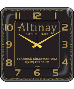 V30-531-AV Bombe Cam Duvar Saati