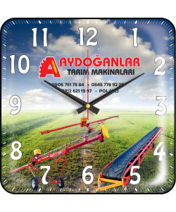 V30-531-B Bombe Cam Duvar Saati