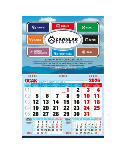 GMC-02 Ekonomik Küçük Boy Gemici Takvim