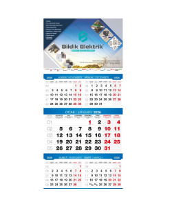 GMC-13 Beş Aylık Gemici Takvim