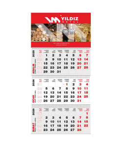 GMC-17 Jumbo Sıvama Gemici Takvim