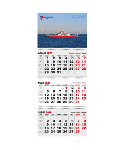 GMC-22 Klasik Taslama Gemici Takvim