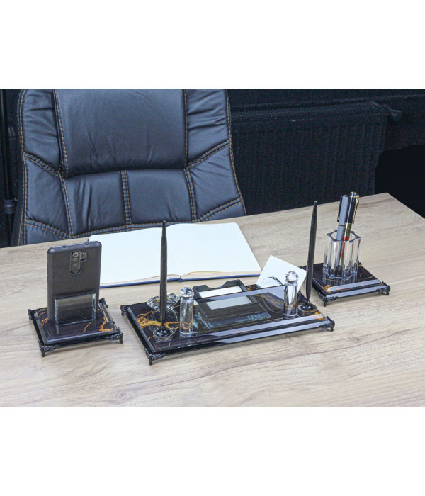 KM-200 3lü Kristal Masa Seti