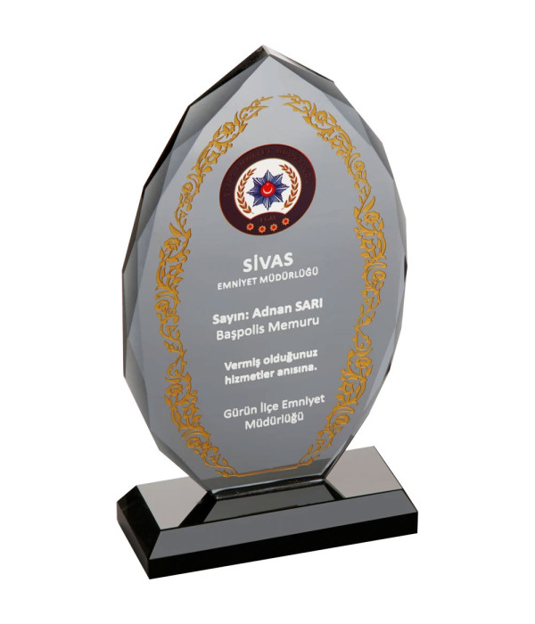 EKT-155 Kristal Plaket