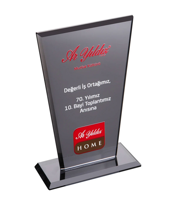 EKT-235-FM Kristal Plaket