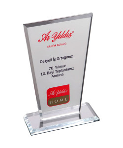 EKT-235-ŞF Kristal Plaket