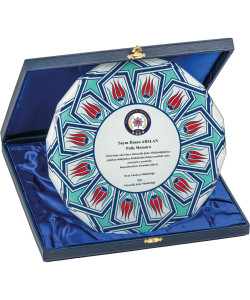 EKT-430 Kutulu Kristal Plaket