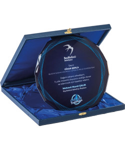 EKT-440 Kutulu Kristal Plaket