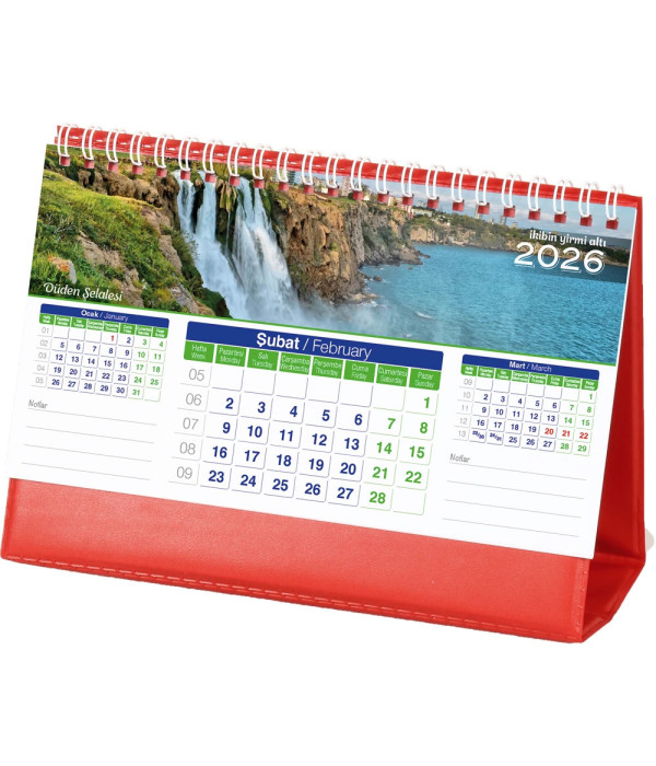 AMT-01-BK Manzara Masa Takvimi