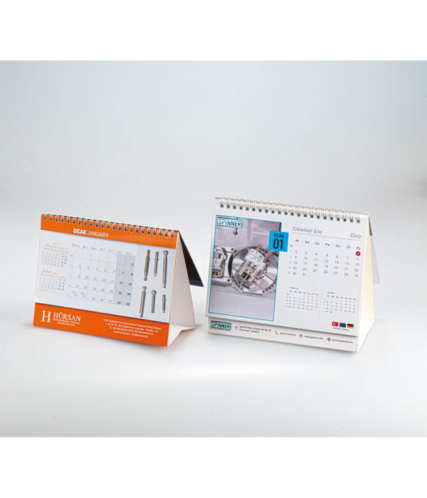 AMT-06 Karton Taşıyıcılı Masa Takvimi