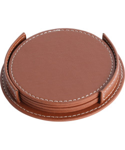 D-3820 Deri Bardak Altlığı