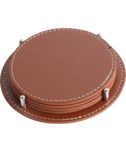 D-3825 Deri Bardak Altlığı