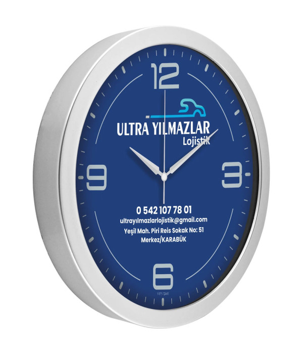 V30-575-G Metalize Duvar Saati