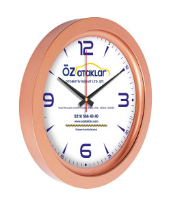 V30-741-B Metalize Duvar Saati