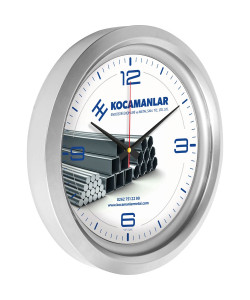 V30-742-G Metalize Duvar Saati