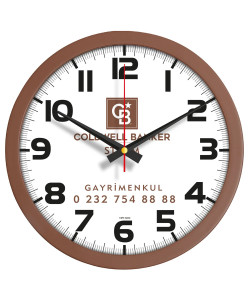 V30-333-KH Plastik Duvar Saati