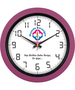 V30-346-FSY Plastik Duvar Saati