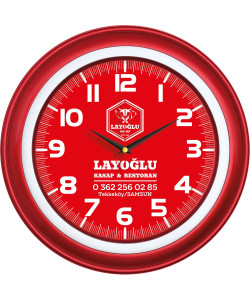 V30-509-K Plastik Duvar Saati