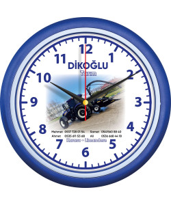 V30-510-L Plastik Duvar Saati