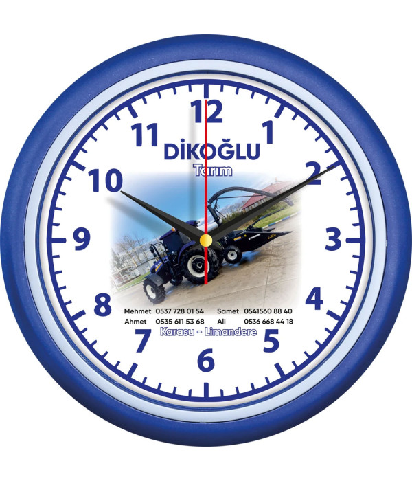 V30-510-L Plastik Duvar Saati