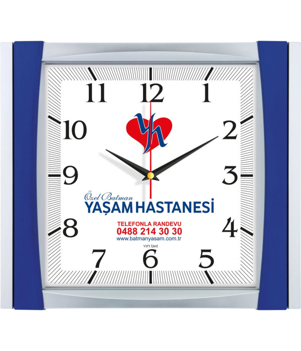 V30-515-L Plastik Duvar Saati
