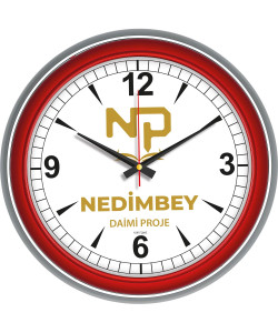 V30-523-GK Plastik Duvar Saati