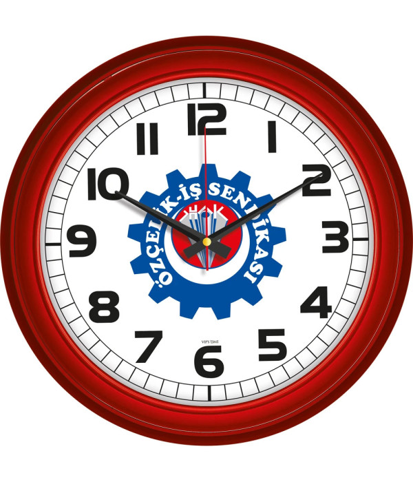 V30-523-K Plastik Duvar Saati