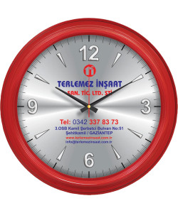 V30-604-K Plastik Duvar Saati