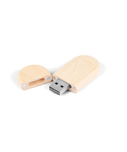 8192 Ahşap USB Bellek