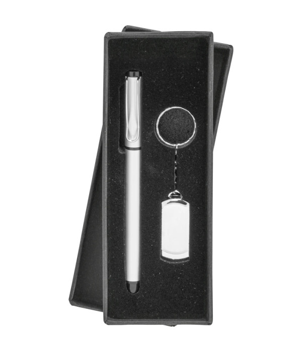 8210-16GB Metal USB Bellek ve Kalem Seti
